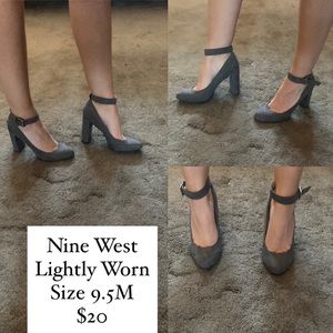 Nine West Grey Heel